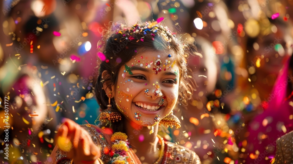 Visualize the excitement of a festive celebration, where joy and community spirit create unforgettable memories Visualize the excitement of a festive celebration, where joy and community spirit create unforgettable memories
