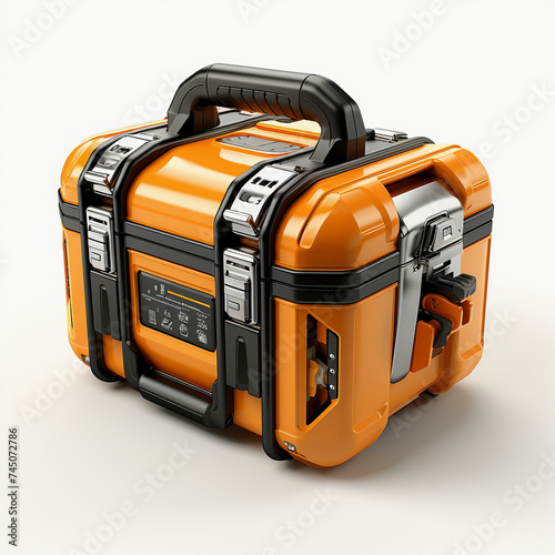 Luxurious Premium Tool Box in Isolation