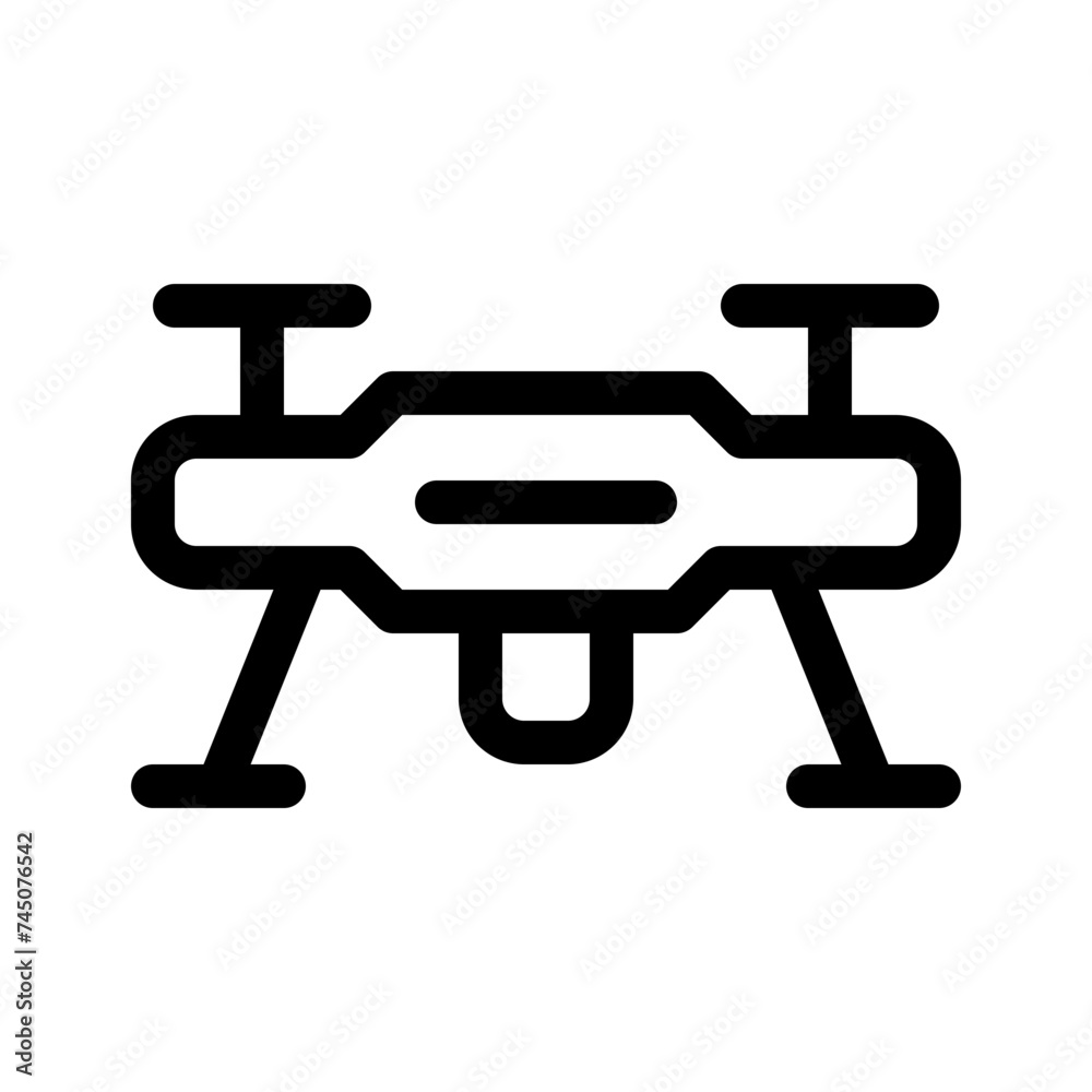 drone line icon drone line icon