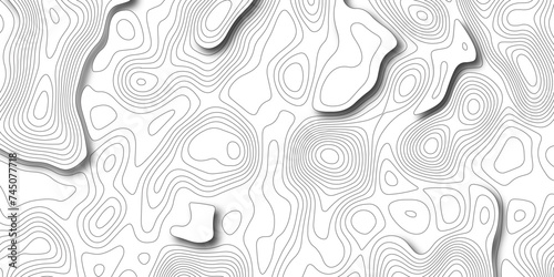 Abstract topographic contours map background. Topography and geography map grid abstract backdrop. Business concept. Fish Fillet Texture, paper texture Imitation of a geographical map shades.