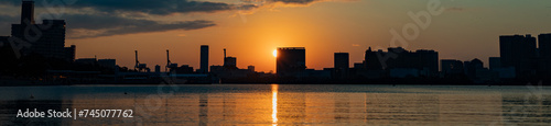 夕日