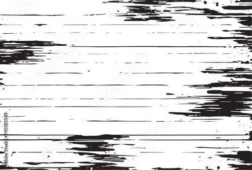 Grunge Black And White Urban Vector Texture