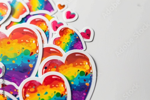 LGBTQ Pride lgbtq+ equality. Rainbow lgbtqpia2s colorful political rights diversity Flag. Gradient motley colored figurative LGBT rights parade festival rainbow reflection pride community equality