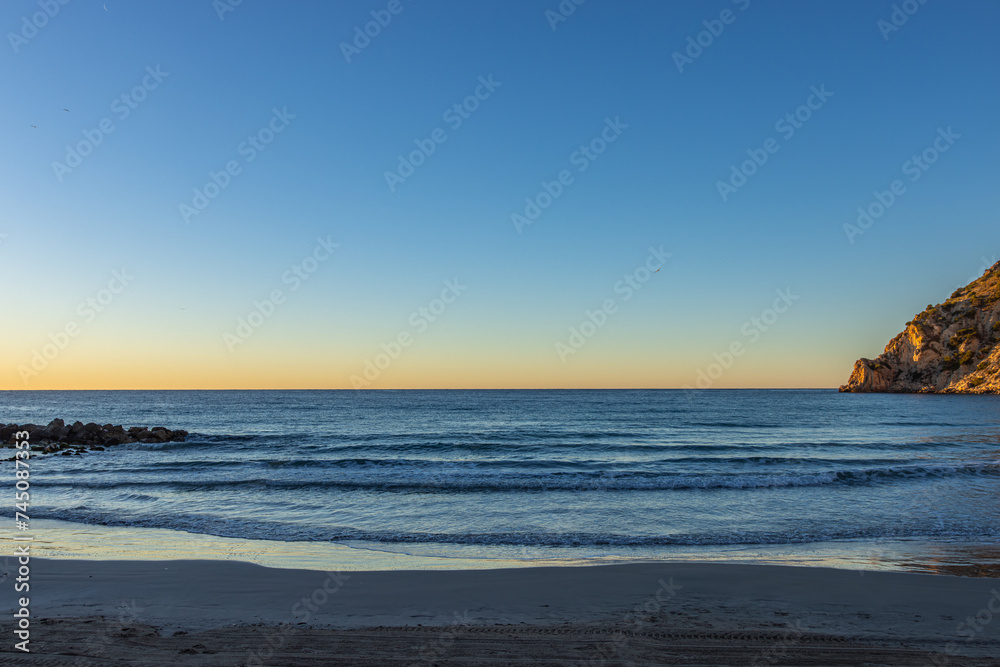 Obraz premium Benidorm, Spain -January 8 2024 