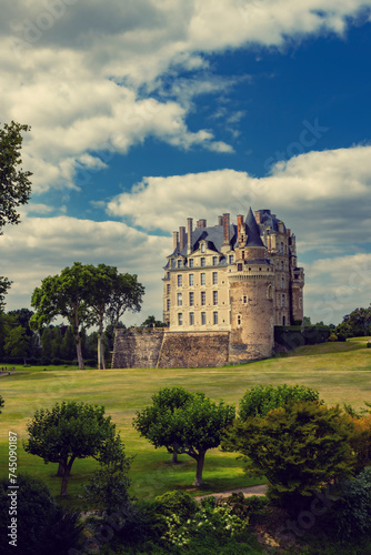 Chateau de Brissac, Brissac-Quince, Pays de la Loire, France