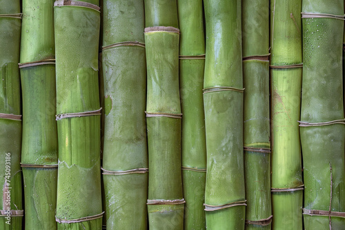 Bamboo Texture. The Nodes, Fibers, and Surface Patterns of Bamboo.