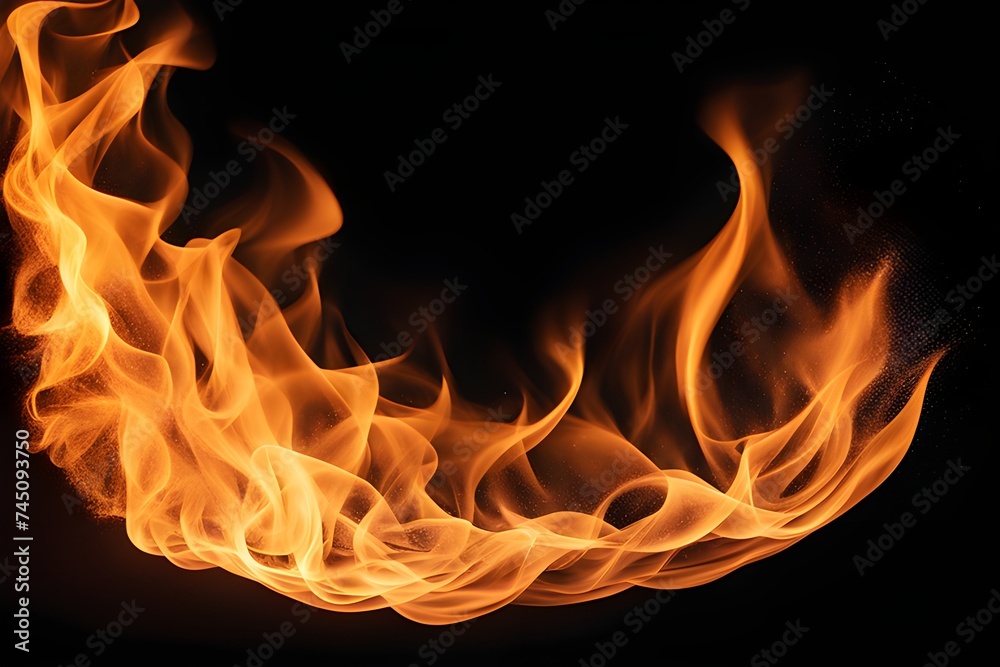 Fototapeta premium burning fire