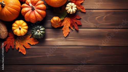 Thanksgiving and Halloween pumpkins, pumpkin background