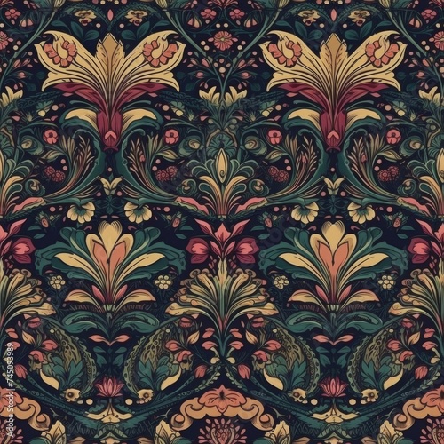Tile pattern texture repeat