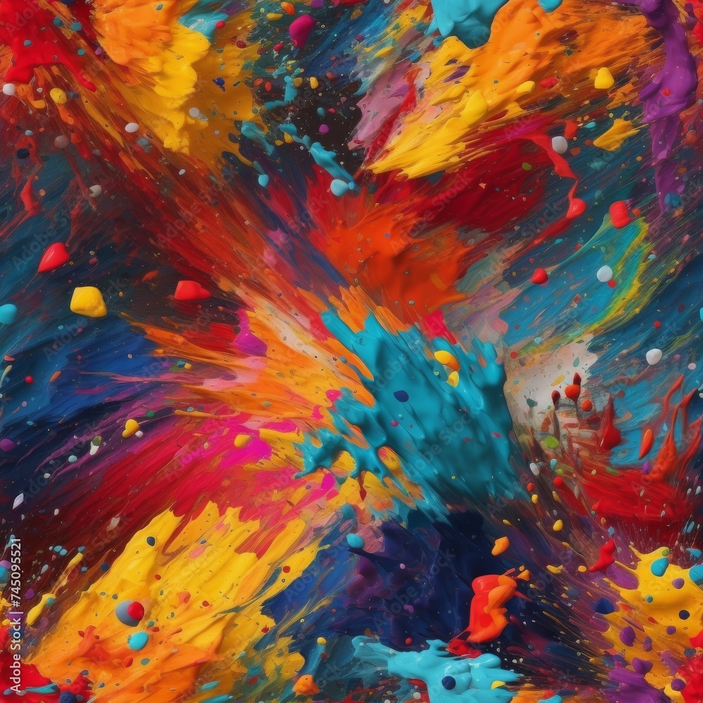 Pattern tile texture color explosion paint Pattern tile texture color explosion paint