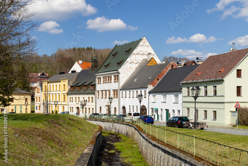 Horni Slavkov old town, Western Bohemia, Czech Republic