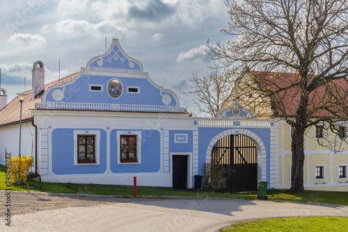 Plastovice, village monument reserve, Sedlec - Plastovice, Southern Bohemia, Czech Republic photo