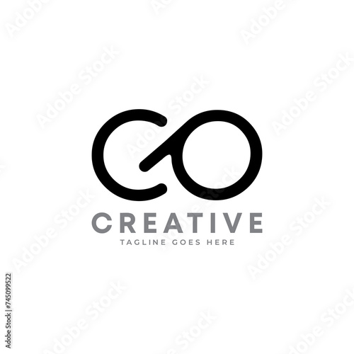 Creative Letter CP logo design