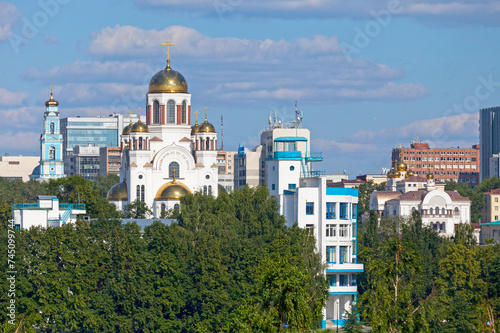 The Church of All Saints in Yekaterinburg