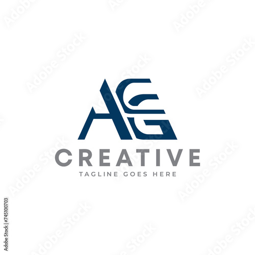 Creative Letter ACG logo design photo