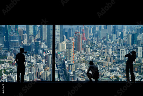 東京のビル群　Tokyo buildings 