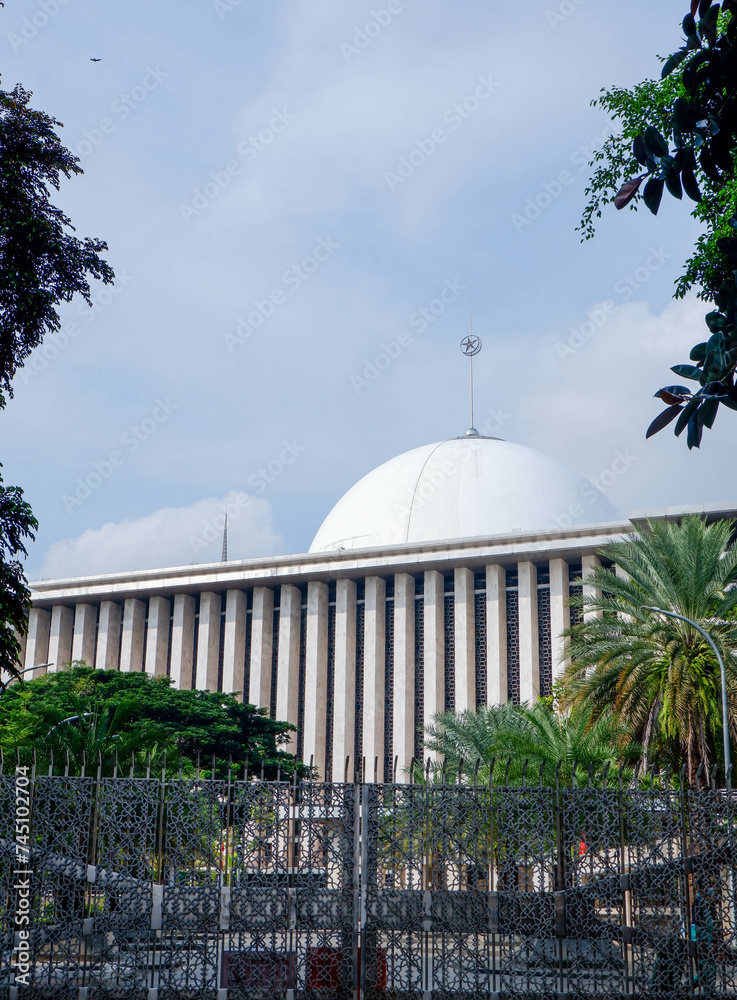 Istiqlal Mosque or Masjid Istiqlal  is the largest mosque in Southeast Asia and the sixth largest mosque in the world in terms of worshipper capacity