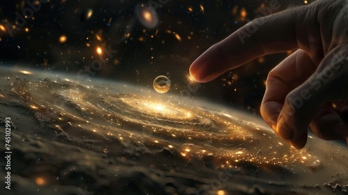 touching galaxy