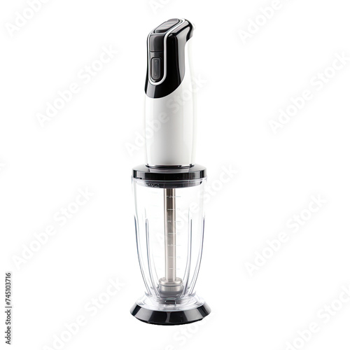 Immersion Blender Isolated On white Background.
