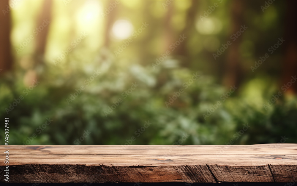 Product display stand with spring forest background,created with Generative AI tecnology. Product display stand with spring forest background,created with Generative AI tecnology.