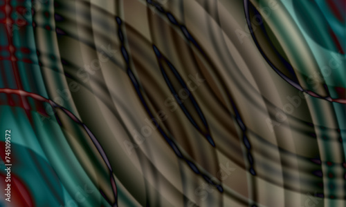 Gradient background abstract metallic radial green mood series (17)