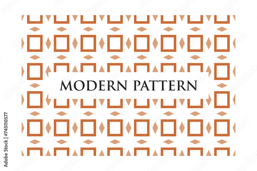 Seamless interlocking geometric line pattern Seamless interlocking geometric line pattern