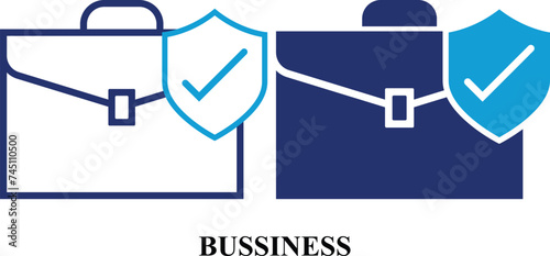 Business colorful icon set. Editable Set of Insurance and Assurance web icons in line & fill style. High quality business icon set of Insurance