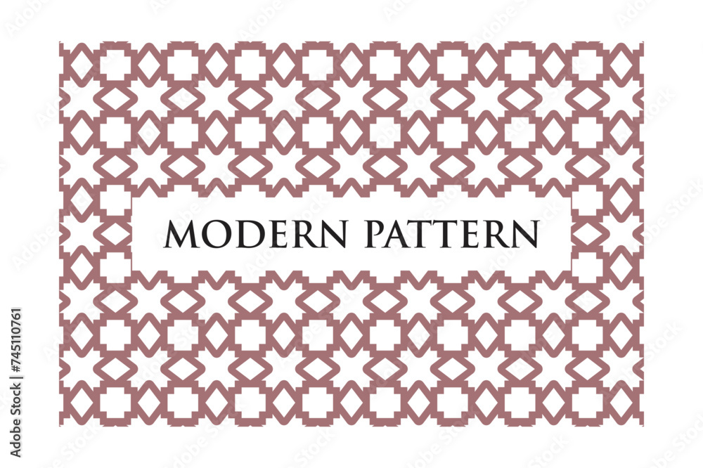 Seamless modern pattern background