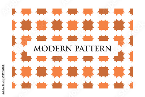 Seamless modern pattern background