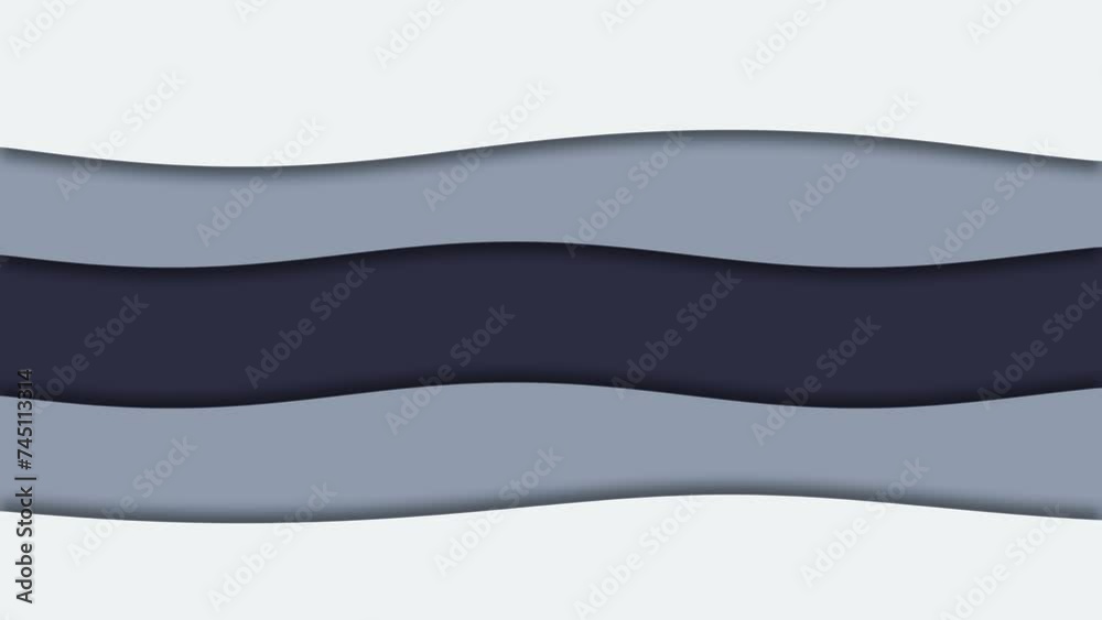 Flat Animated Background Motion Graphics in 4k