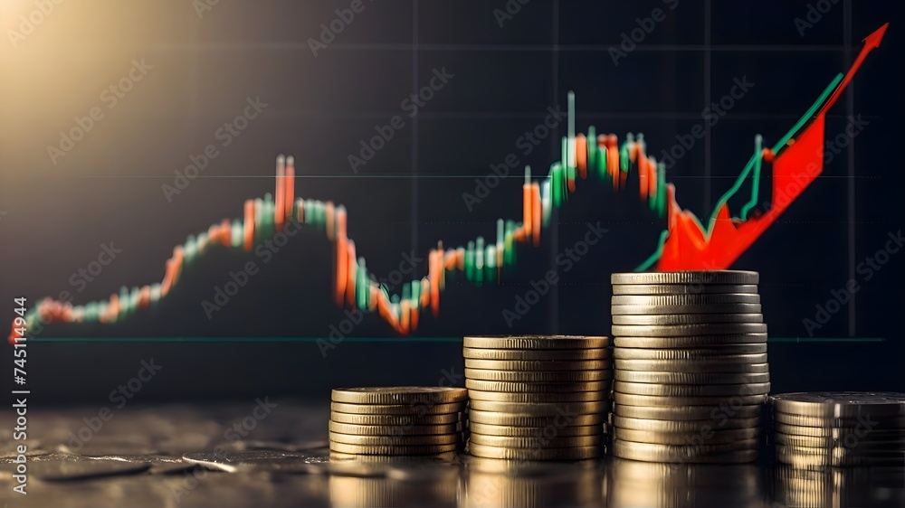 graph with coins graph with coins