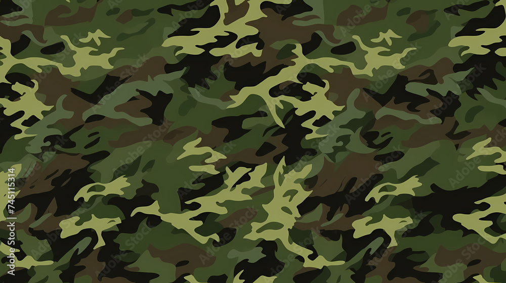 Camouflage seamless pattern Camouflage seamless pattern