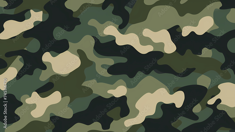 Camouflage seamless pattern Camouflage seamless pattern
