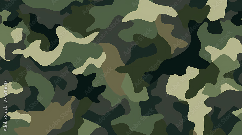 Camouflage seamless pattern Camouflage seamless pattern