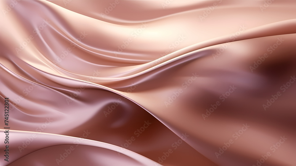 Obraz premium Flowing soft silk fabric