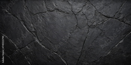 dark black rough old concrete grunge background texture tillable rustic charcoal grey slate rock face design