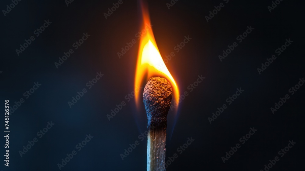 A Burning Matchstick A Burning Matchstick