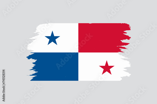 Official vector flag of panama