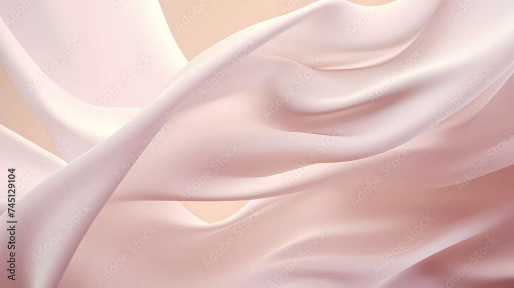 Close-up of silk texture, studio shot from above Close-up of silk texture, studio shot from above