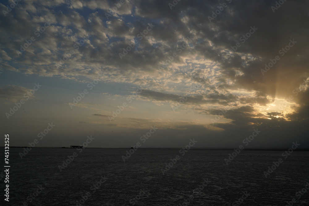 Lago salato in Etiopia