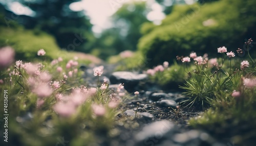 japanese nature, japanese nature scenery, nature in spring, green nature © Gegham