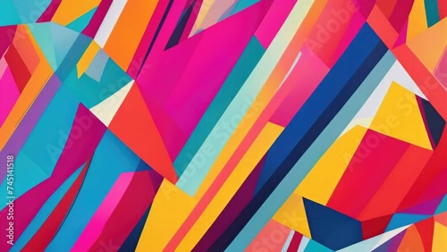 Abstract colorful futuristic pattern texture modern background