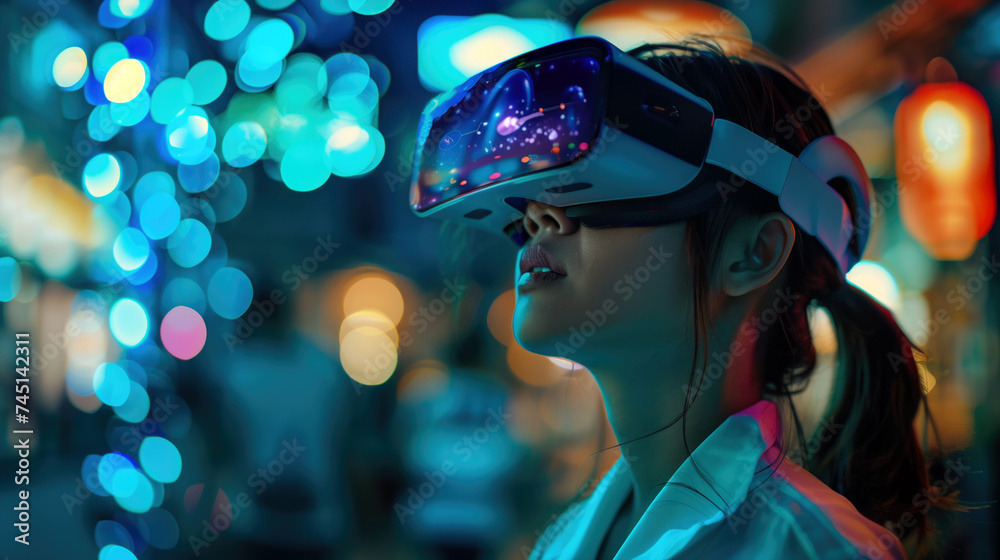The face of a cyber mind. Technology background concept The face of a cyber mind. Technology background concept