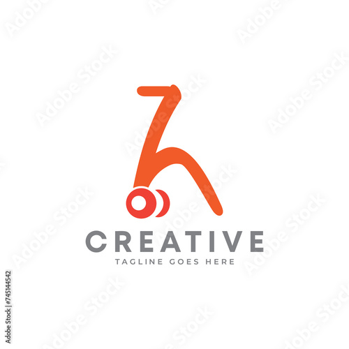 Letter H Online shop e commerce or gift shop logo