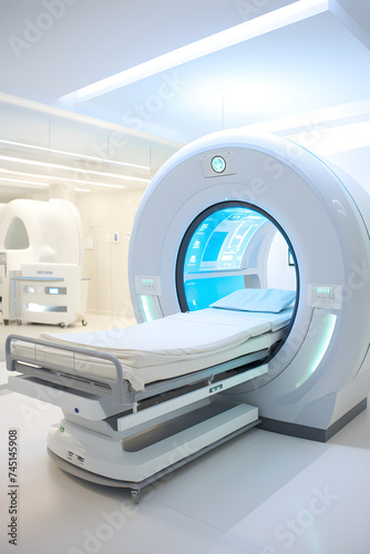 Innovative High Tech HL Medical Imaging Equipment in a Modern Medical Facility
