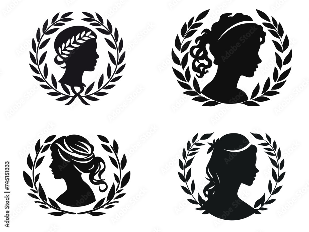 Fototapeta premium girl tattoo design