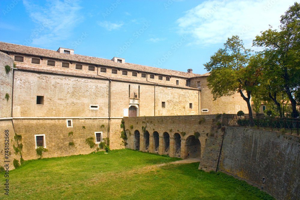 Fortress Rocca Constanza in Pesaro, Italy