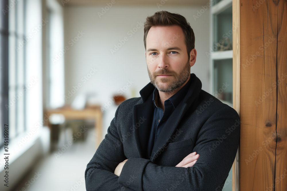 Photo of Businessman, Generative AI Photo of Businessman, Generative AI