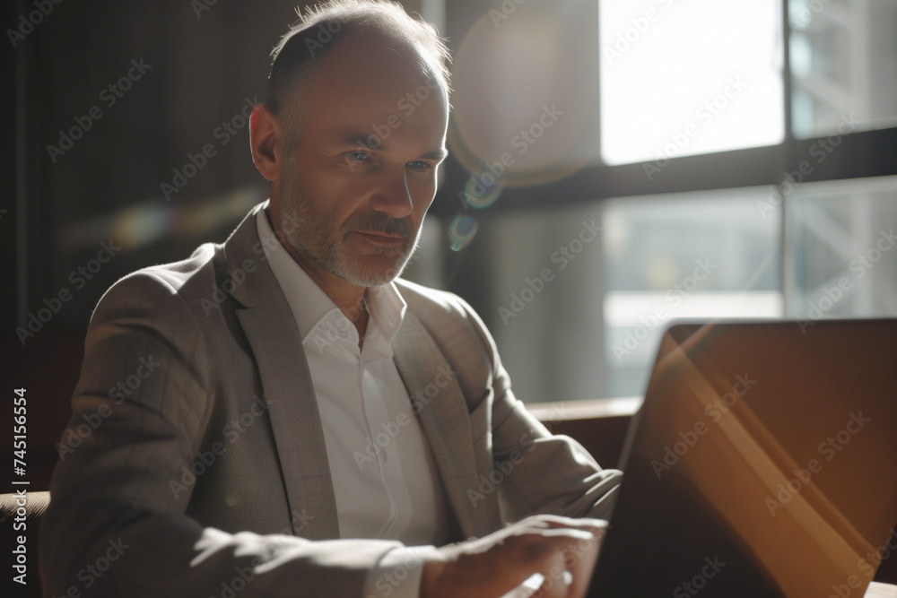 Photo of Businessman, Generative AI Photo of Businessman, Generative AI