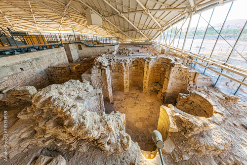 Hisham's Palace, Jericho, Palestine photo